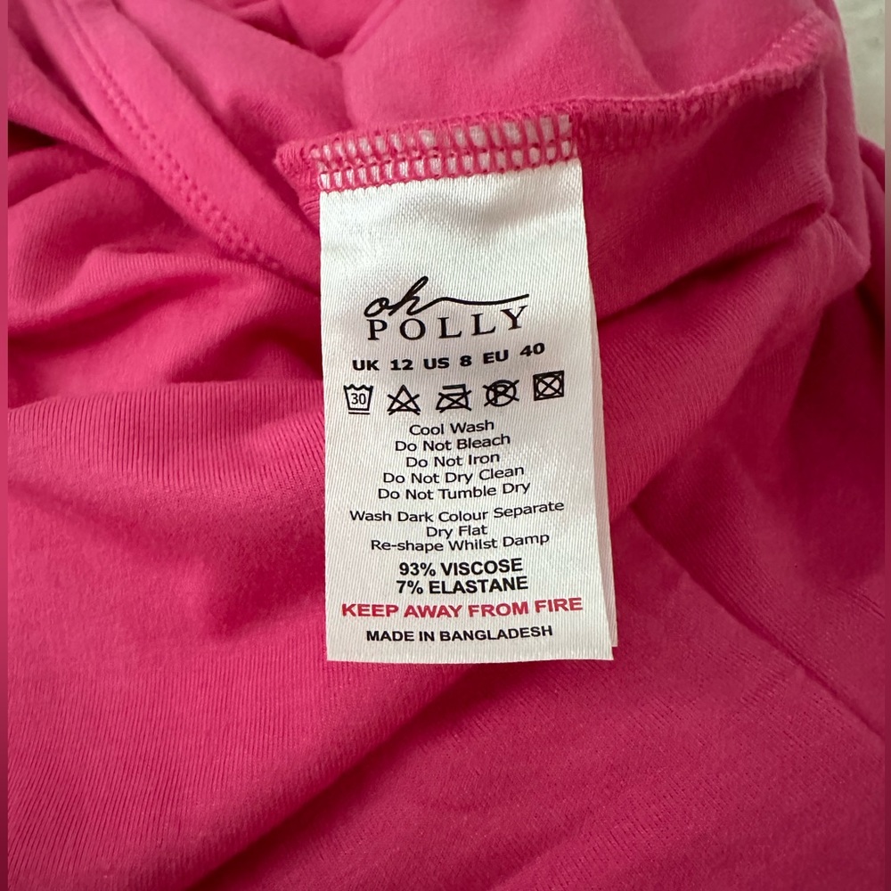 Oh Polly Its a Wrap Halter Neck Mini Dress - Picture 6 of 6